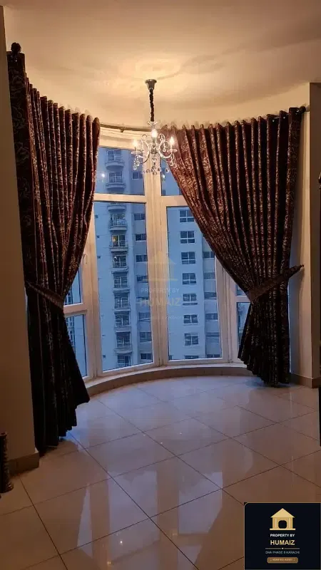 4-Bedroom Luxury Apartment (West Open, 5 Bath, Suite 10) at Creek Vistas For Rent in DHA Phase 8 Karachi — Property by Humaiz Architectural Asset