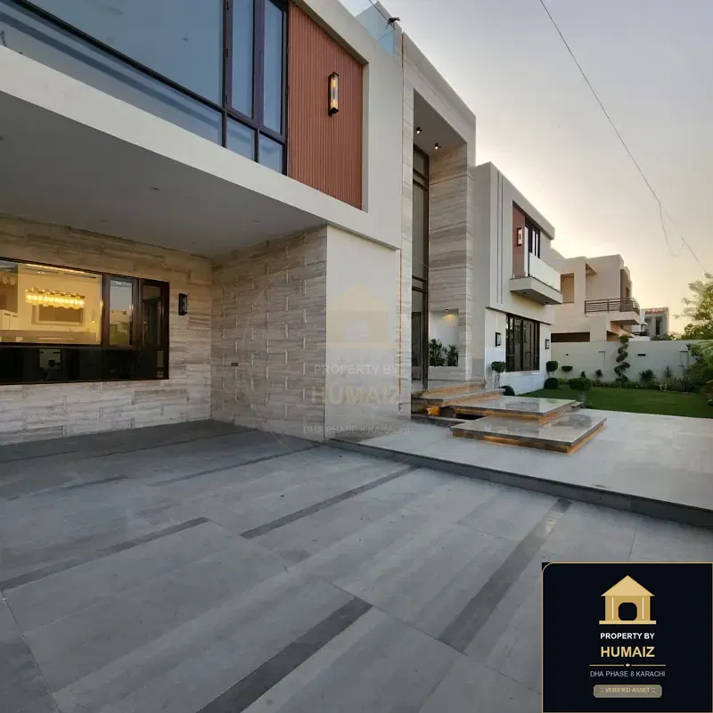 1,000 Sq. Yd. 6-Bedroom Luxury Villa (Private Pool, 7 Bath, Residence 3) in Zone A For Sale in DHA Phase 8 Karachi — Photograph 3