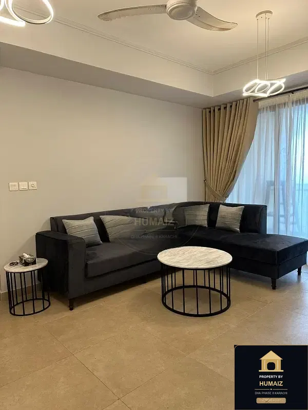 1-Bedroom Luxury Apartment (2 Bath, Suite 7) at Coral Towers For Sale in DHA Phase 8 Karachi — Property by Humaiz Architectural Asset