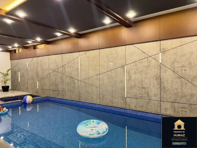 500 Sq. Yd. 6-Bedroom Luxury Villa (Private Pool, 6 Bath, Residence 4) at Creek Vistas For Sale in DHA Phase 8 Karachi — Photograph 4