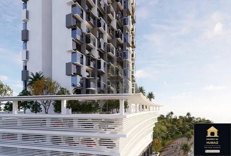 2-Bedroom Luxury Apartment (Sea Facing, 2 Bath, Suite 61) at HMR Waterfront For Sale in DHA Phase 8 Karachi — Photograph 8