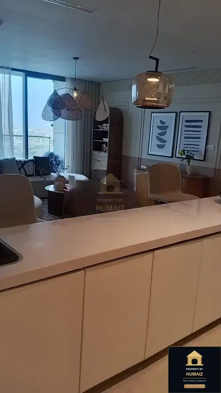 3-Bedroom Luxury Apartment (Private Pool, 3 Bath, Suite 46) at The Views For Sale in DHA Phase 8 Karachi — Photograph 2