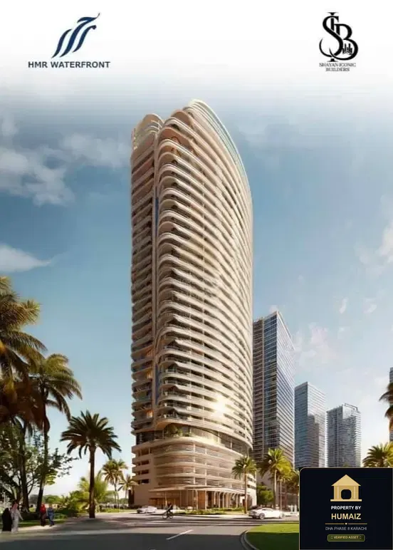 1-Bedroom Luxury Apartment (Sea Facing, 1 Bath, Suite 23) at HMR Waterfront For Sale in DHA Phase 8 Karachi — Photograph 2