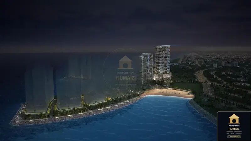 1-Bedroom Luxury Apartment (Sea Facing, 1 Bath, Suite 9) at HMR Waterfront For Sale in DHA Phase 8 Karachi — Photograph 4