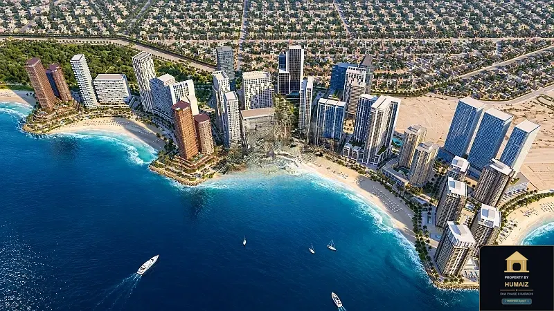 2-Bedroom Luxury Apartment (Sea Facing, 3 Bath, Suite 8) at Emaar Oceanfront For Sale in DHA Phase 8 Karachi — Photograph 9