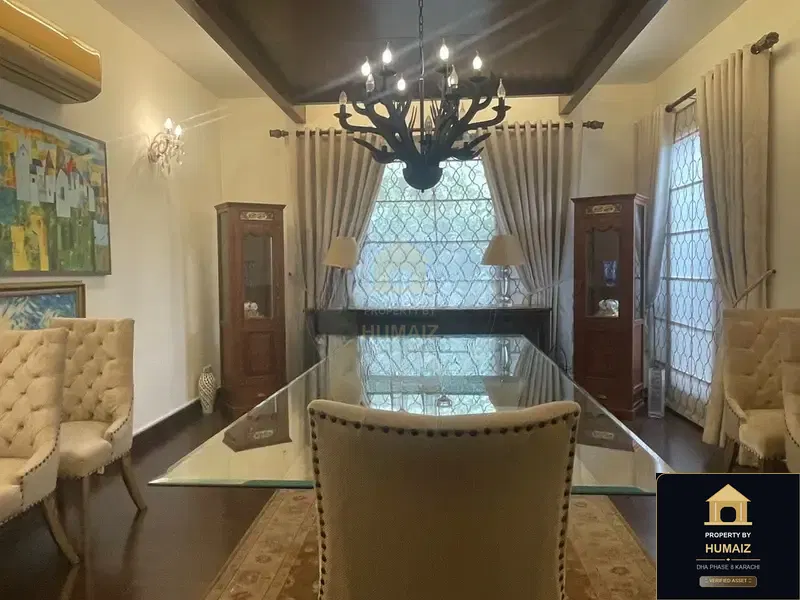 1,000 Sq. Yd. 6-Bedroom Luxury Villa (Private Pool, 6 Bath, Residence 16) in DHA Phase 8 For Rent in DHA Phase 8 Karachi — Photograph 9