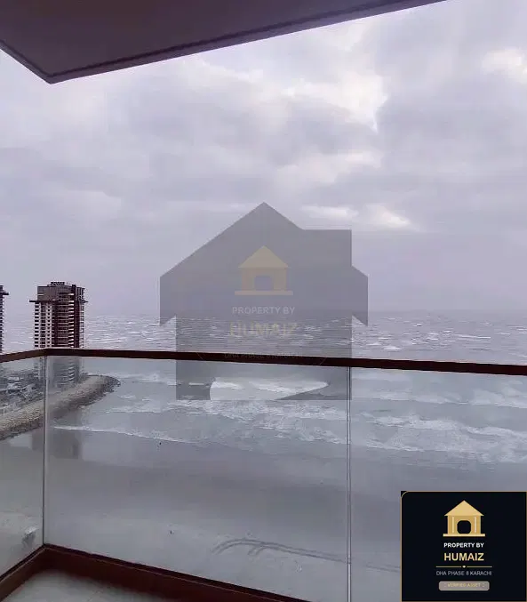 3-Bedroom Luxury Apartment (Sea Facing, 5 Bath, Suite 32) at Pearl Towers For Rent in DHA Phase 8 Karachi — Property by Humaiz Architectural Asset