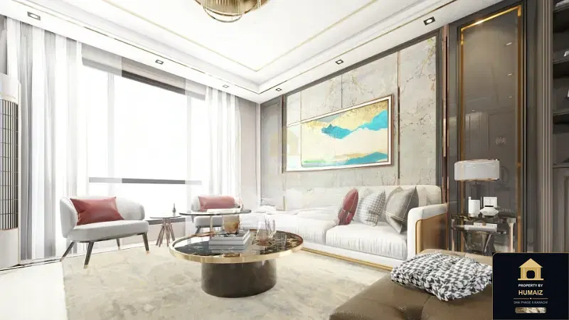 2-Bedroom Luxury Apartment (2 Bath, Suite 87) at HMR Waterfront For Sale in DHA Phase 8 Karachi — Photograph 2