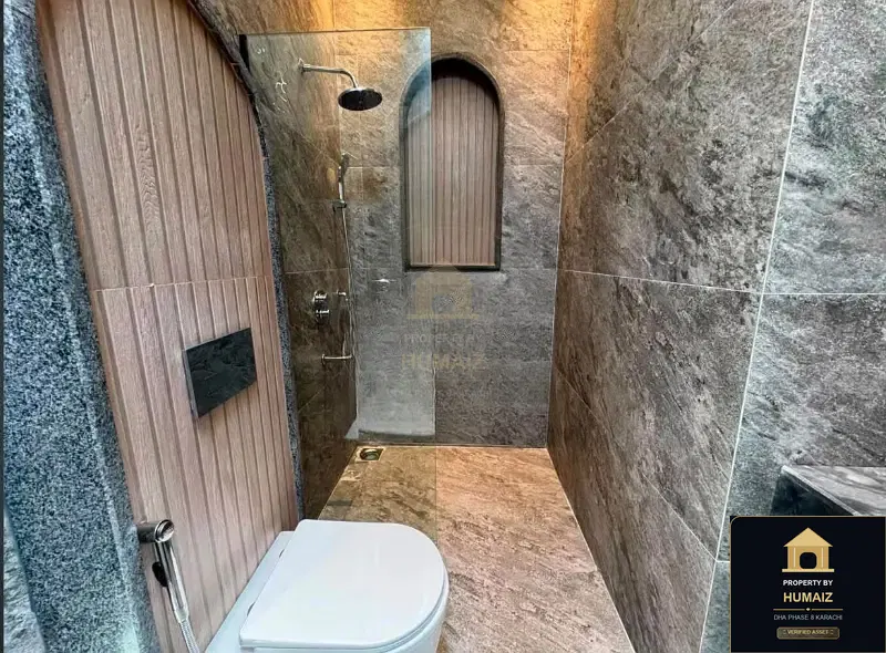 100 Sq. Yd. 4-Bedroom Luxury Villa (West Open, 5 Bath, Residence 3) in Khayaban-e-Iqbal For Sale in DHA Phase 8 Karachi — Photograph 11