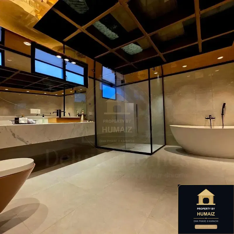 2,000 Sq. Yd. 7-Bedroom Luxury Villa (Private Pool, 7 Bath, Residence 3) in DHA Phase 8 For Sale in DHA Phase 8 Karachi — Property by Humaiz Architectural Asset
