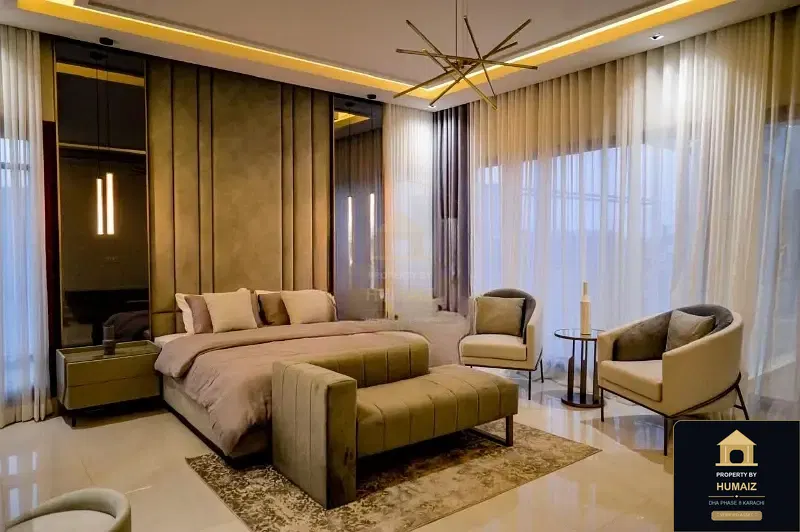 500 Sq. Yd. 6-Bedroom Luxury Villa (Private Pool, 6 Bath, Residence 9) in DHA Phase 8 For Sale in DHA Phase 8 Karachi — Photograph 3