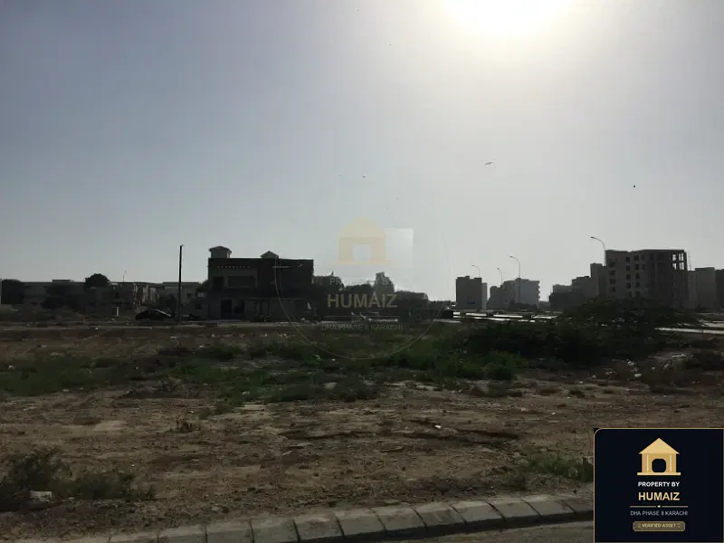 666 Sq. Yd. Residential Plot (Parcel 4) in Zone D For Sale in DHA Phase 8 Karachi — Property by Humaiz Architectural Asset