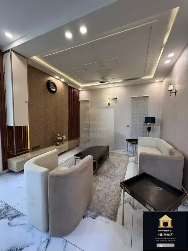 500 Sq. Yd. 5-Bedroom Luxury Villa (West Open, 6 Bath, Residence 1) in Khayaban-e-Faisal For Sale in DHA Phase 8 Karachi — Photograph 3