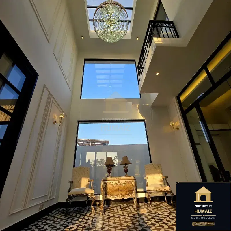 500 Sq. Yd. 5-Bedroom Luxury Villa (West Open, 6 Bath, Residence 2) in Khayaban-e-Sahil For Sale in DHA Phase 8 Karachi — Photograph 13