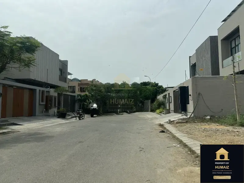 500 Sq. Yd. Residential Plot (West Open, Parcel 20) in Zone B For Sale in DHA Phase 8 Karachi — Property by Humaiz Architectural Asset