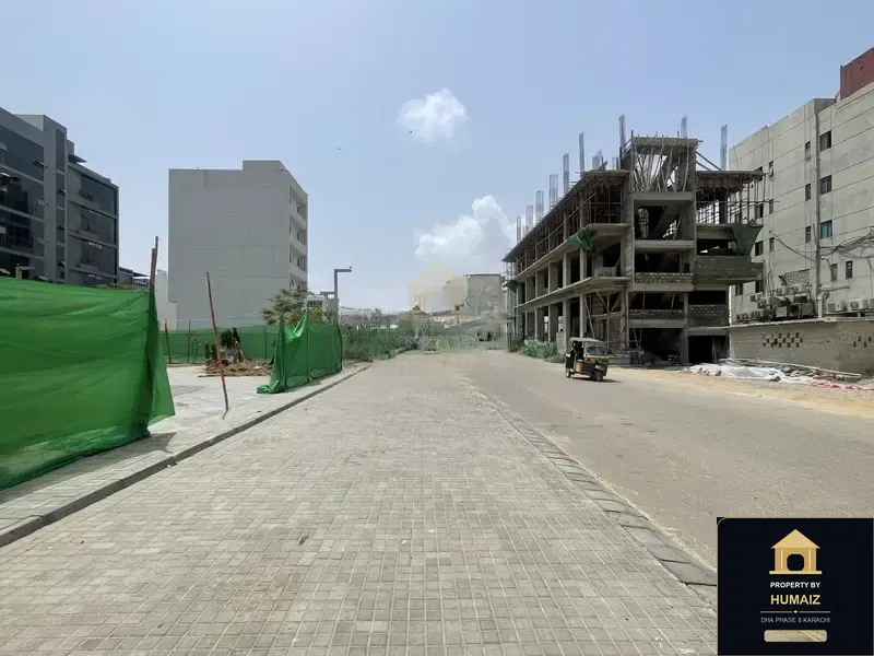100 Sq. Yd. Commercial Plot (Boulevard Facing, Parcel 5) on Zulfiqar Commercial For Sale in DHA Phase 8 Karachi — Photograph 5
