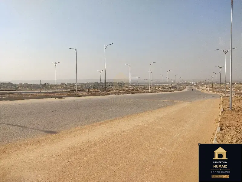 2,000 Sq. Yd. Residential Plot (Corner, Parcel 13) in Zone D For Sale in DHA Phase 8 Karachi — Photograph 2