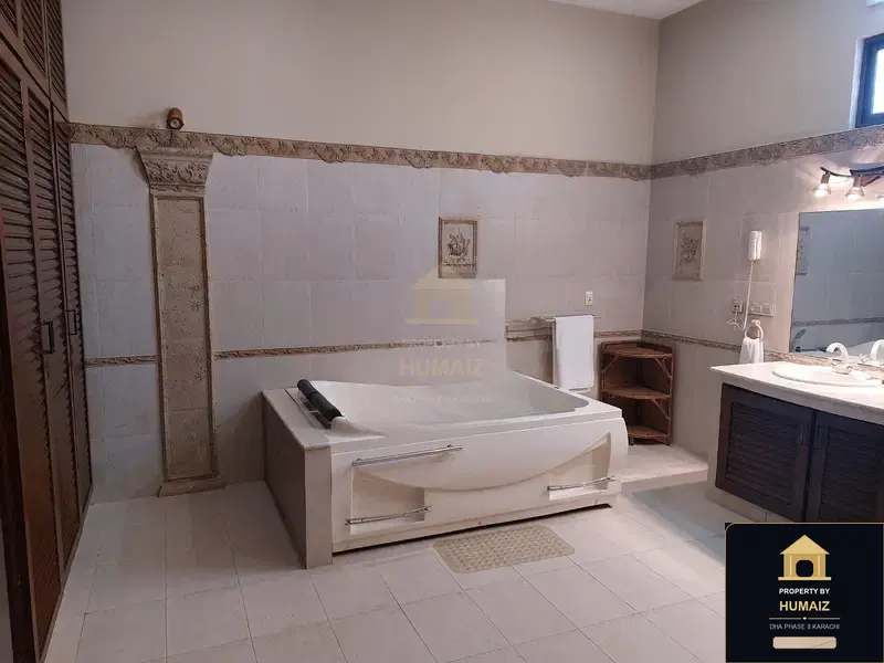 1,000 Sq. Yd. 6-Bedroom Luxury Villa (6 Bath, Residence 2) in Zone A For Rent in DHA Phase 8 Karachi — Photograph 10