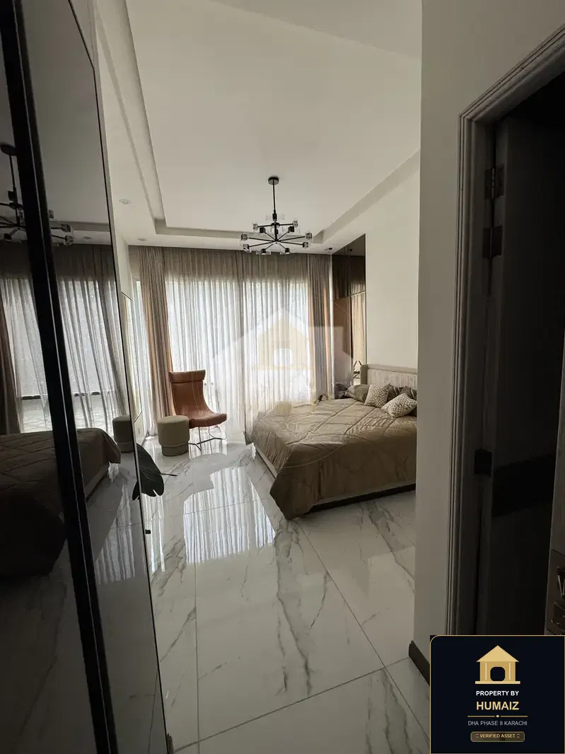 2-Bedroom Luxury Apartment (2 Bath, Suite 42) at HMR Waterfront For Sale in DHA Phase 8 Karachi — Property by Humaiz Architectural Asset