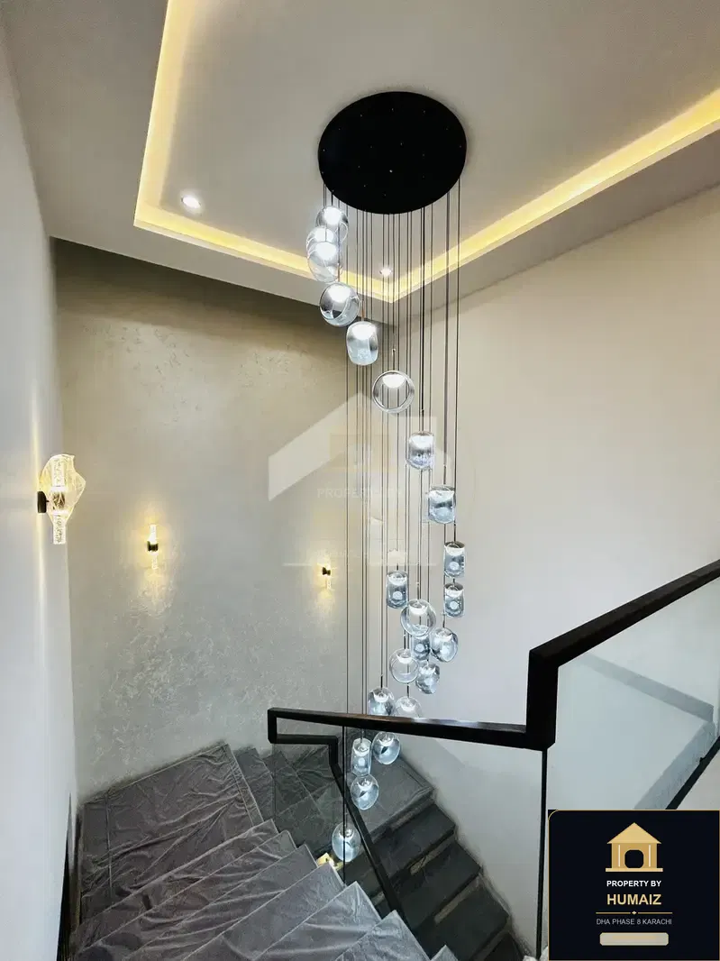500 Sq. Yd. 5-Bedroom Luxury Villa (Basement, 6 Bath, Residence 3) in Zone A For Rent in DHA Phase 8 Karachi — Photograph 29