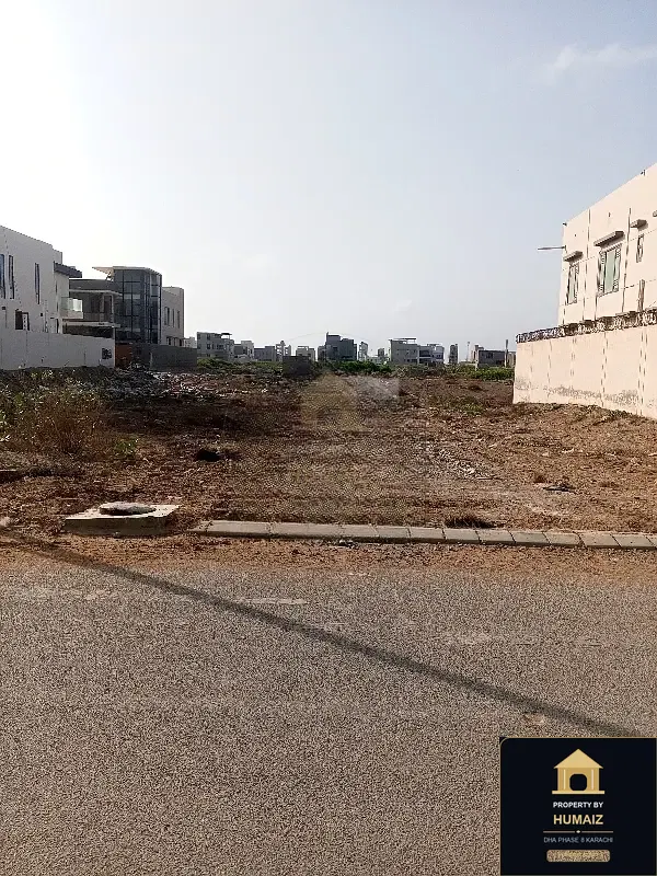 300 Sq. Yd. Residential Plot (Sea Facing, Parcel 2) on Khayaban-e-Sahil For Sale in DHA Phase 8 Karachi — Property by Humaiz Architectural Asset