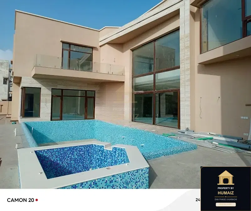 3,000 Sq. Yd. 9-Bedroom Luxury Villa (Private Pool, 6 Bath, Residence 1) in DHA Phase 8 For Sale in DHA Phase 8 Karachi — Photograph 2