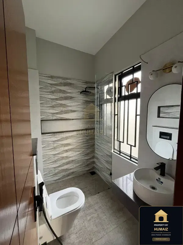 100 Sq. Yd. 3-Bedroom Luxury Villa (Basement, 4 Bath, Residence 7) in Khayaban-e-Iqbal For Sale in DHA Phase 8 Karachi — Property by Humaiz Architectural Asset