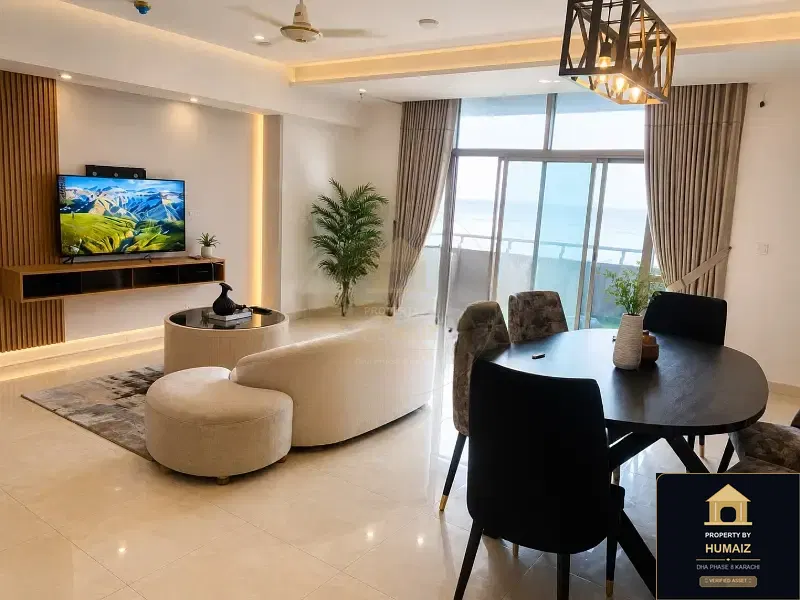 2-Bedroom Luxury Apartment (Sea Facing, 3 Bath, Suite 27) at The Views For Rent in DHA Phase 8 Karachi — Photograph 4