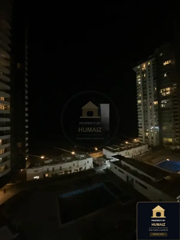 2-Bedroom Luxury Apartment (Private Pool, 4 Bath, Suite 2) at Reef Towers For Rent in DHA Phase 8 Karachi — Photograph 3