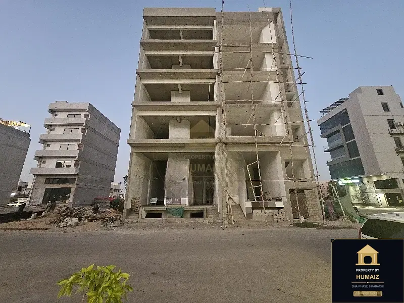 89 Sq. Yd. Commercial Retail Shop on Zulfiqar Commercial For Sale in DHA Phase 8 Karachi — Property by Humaiz Architectural Asset