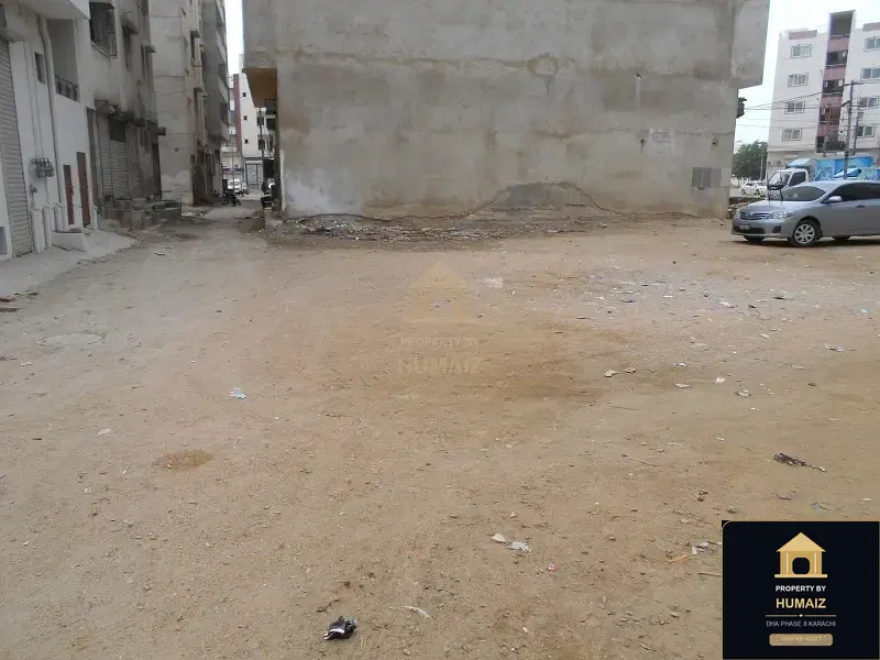 100 Sq. Yd. Commercial Plot (Parcel 1) in Khayaban-e-Tariq For Sale in DHA Phase 8 Karachi — Photograph 3