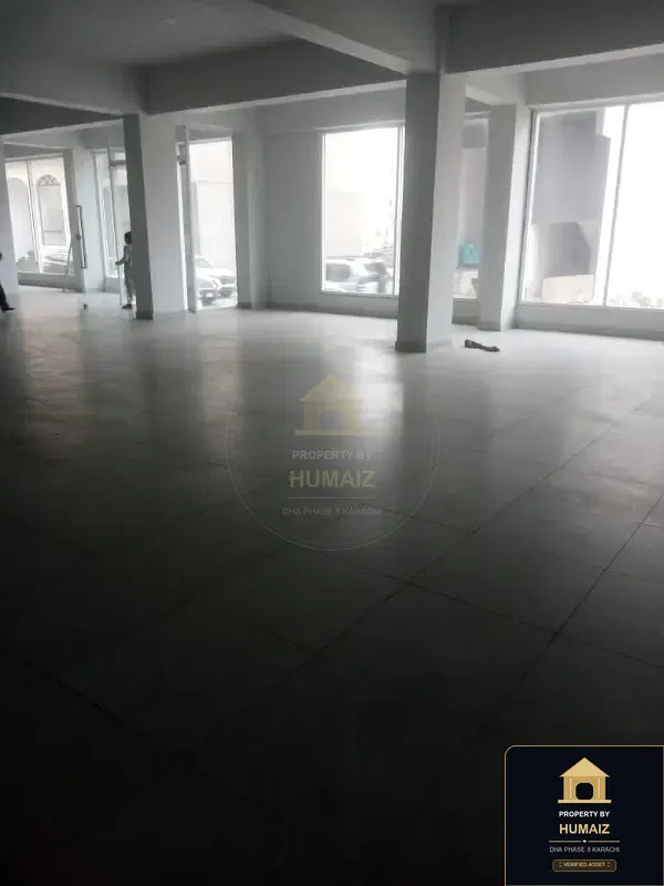 356 Sq. Yd. Commercial Retail Shop (Brand New, Unit 3) on Al-Murtaza Commercial For Rent in DHA Phase 8 Karachi — Property by Humaiz Architectural Asset