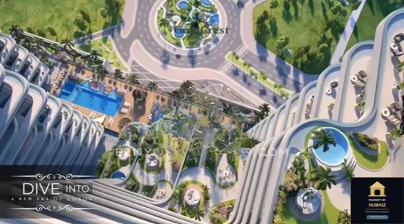 1-Bedroom Luxury Apartment (Sea Facing, 1 Bath, Suite 57) at HMR Waterfront For Sale in DHA Phase 8 Karachi — Photograph 9