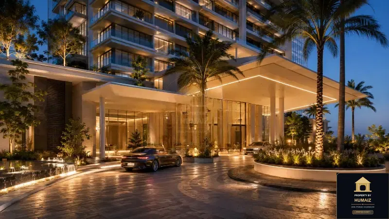 2-Bedroom Luxury Apartment (3 Bath, Suite 16) at Panorama For Sale in DHA Phase 8 Karachi — Photograph 4