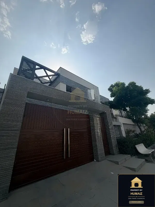 500 Sq. Yd. 6-Bedroom Luxury Villa (Basement, 6 Bath, Residence 9) on Zulfiqar Commercial For Sale in DHA Phase 8 Karachi — Photograph 2