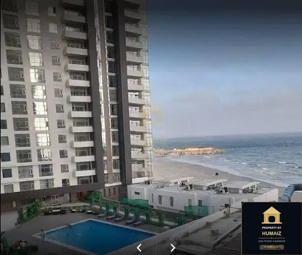 3-Bedroom Luxury Apartment (Sea Facing, 3 Bath, Suite 1) at Pearl Towers For Rent in DHA Phase 8 Karachi — Photograph 5