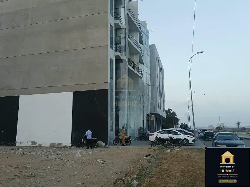 400 Sq. Yd. Commercial Plot (Parcel 14) on Al-Murtaza Commercial For Sale in DHA Phase 8 Karachi — Property by Humaiz Architectural Asset
