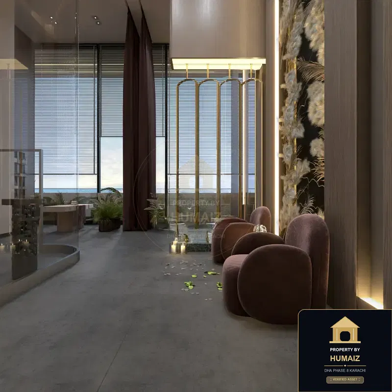 2-Bedroom Luxury Apartment (Sea Facing, 4 Bath, Suite 2) at Tower D For Sale in DHA Phase 8 Karachi — Photograph 14