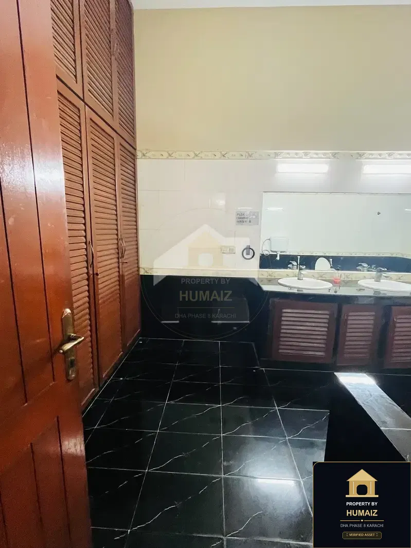 1,000 Sq. Yd. 6-Bedroom Luxury Villa (Boulevard Facing, 6 Bath, Residence 13) in DHA Phase 8 For Rent in DHA Phase 8 Karachi — Photograph 23