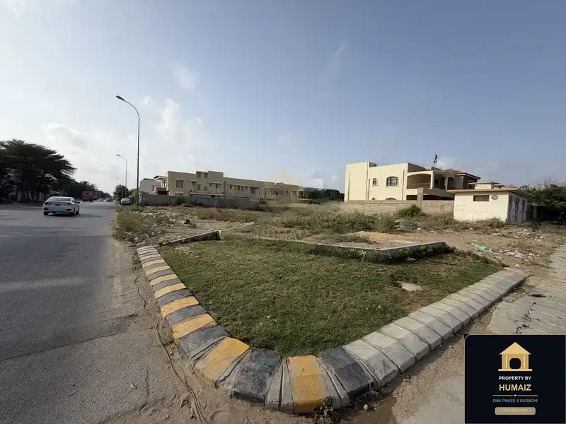 2,000 Sq. Yd. Residential Plot (Corner, Parcel 2) on Khayaban-e-Shujaat For Sale in DHA Phase 8 Karachi — Photograph 7