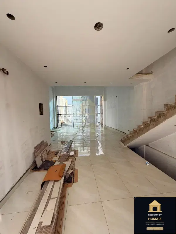 92 Sq. Yd. Commercial Retail Shop (Basement, 1 Bath, Unit 2) on Al-Murtaza Commercial For Rent in DHA Phase 8 Karachi — Photograph 3