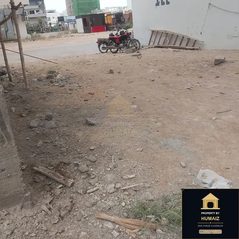 100 Sq. Yd. Commercial Plot (Parcel 7) on Zulfiqar Commercial For Sale in DHA Phase 8 Karachi — Photograph 8