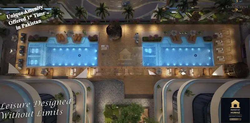 1-Bedroom Luxury Apartment (Private Pool, 2 Bath, Suite 4) in DHA Phase 8 For Sale in DHA Phase 8 Karachi — Photograph 3