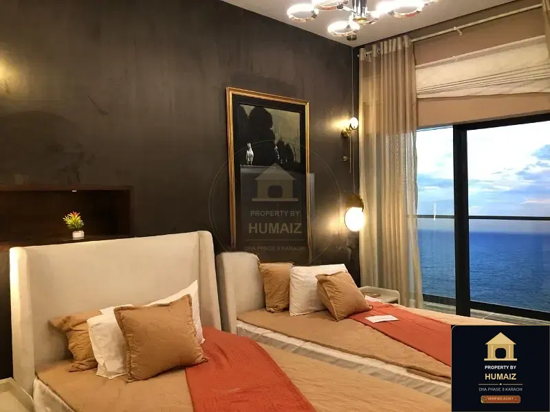 2-Bedroom Luxury Apartment (Sea Facing, 2 Bath, Suite 10) at HMR Waterfront For Sale in DHA Phase 8 Karachi — Photograph 41