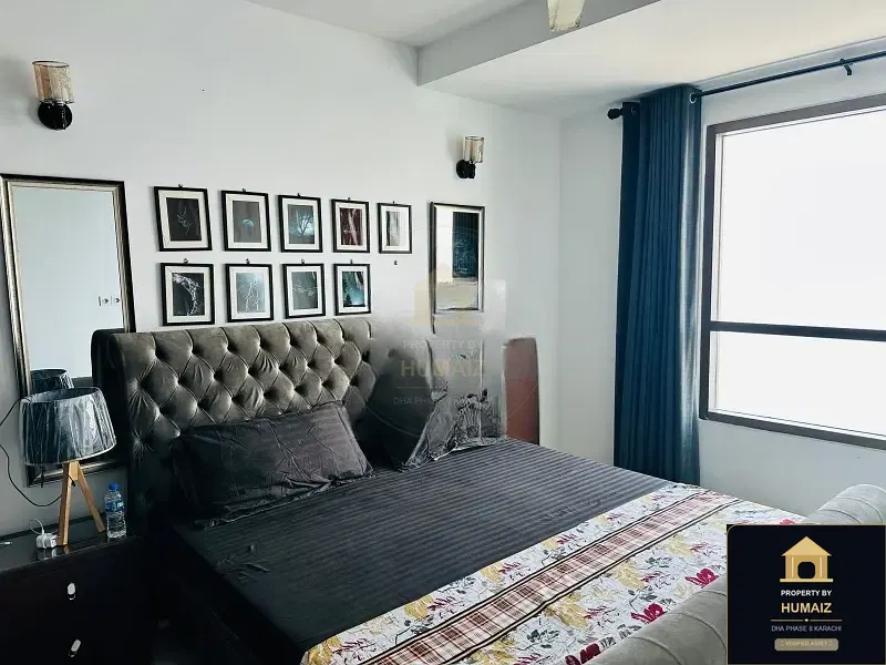 2-Bedroom Luxury Apartment (Sea Facing, 3 Bath, Suite 11) at Pearl Towers For Rent in DHA Phase 8 Karachi — Photograph 2