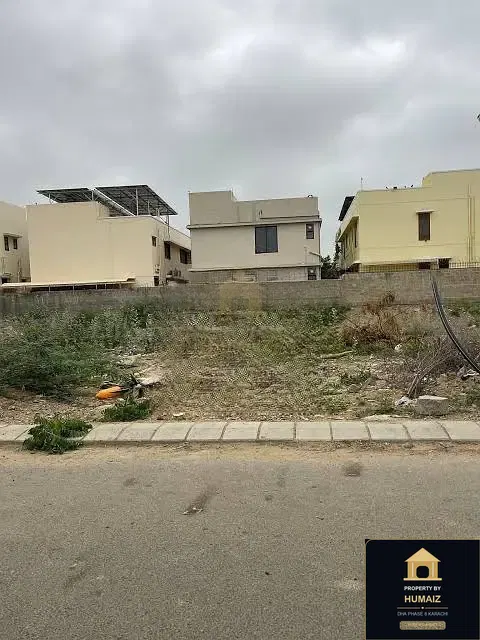1,000 Sq. Yd. Residential Plot (Parcel 14) on Khayaban-e-Tipu Sultan For Sale in DHA Phase 8 Karachi — Property by Humaiz Architectural Asset