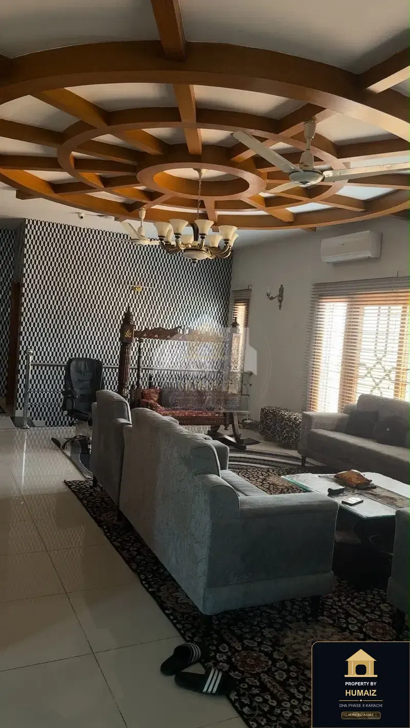 500 Sq. Yd. 6-Bedroom Luxury Villa (Basement, 6 Bath, Residence 140) in DHA Phase 8 For Sale in DHA Phase 8 Karachi — Property by Humaiz Architectural Asset
