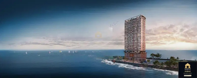 1-Bedroom Luxury Apartment (Sea Facing, 1 Bath, Suite 56) at HMR Waterfront For Sale in DHA Phase 8 Karachi — Photograph 3