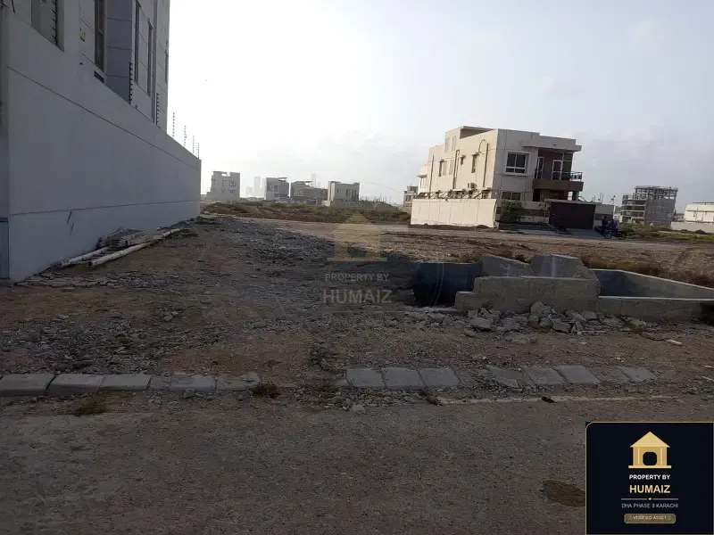 300 Sq. Yd. Residential Plot (Parcel 23) in Khayaban-e-Sahil For Sale in DHA Phase 8 Karachi — Property by Humaiz Architectural Asset