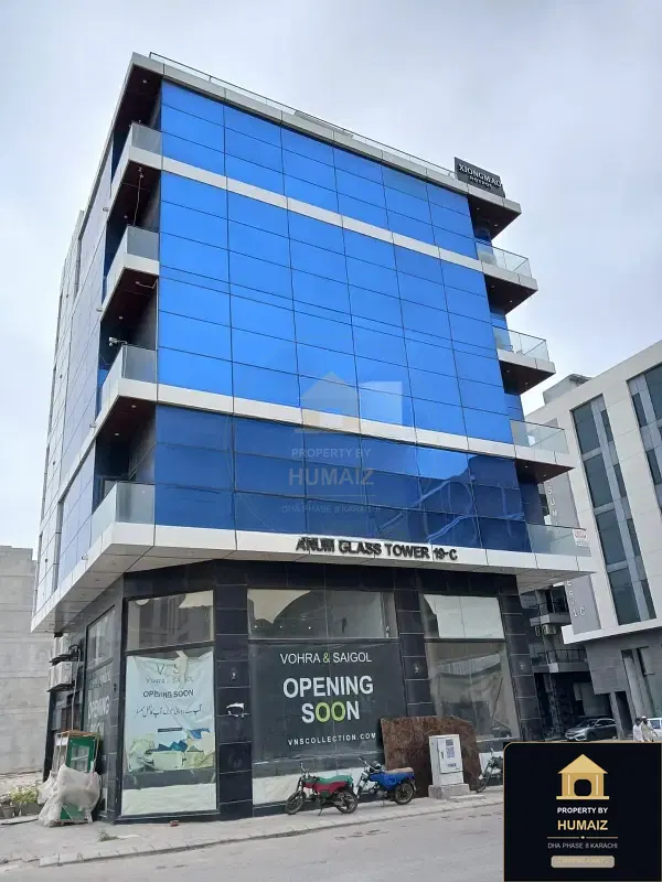 244 Sq. Yd. Corporate Office Space (Corner, Unit 1) on Al-Murtaza Commercial For Rent in DHA Phase 8 Karachi — Photograph 5